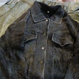 Women's Black Denim Jacket